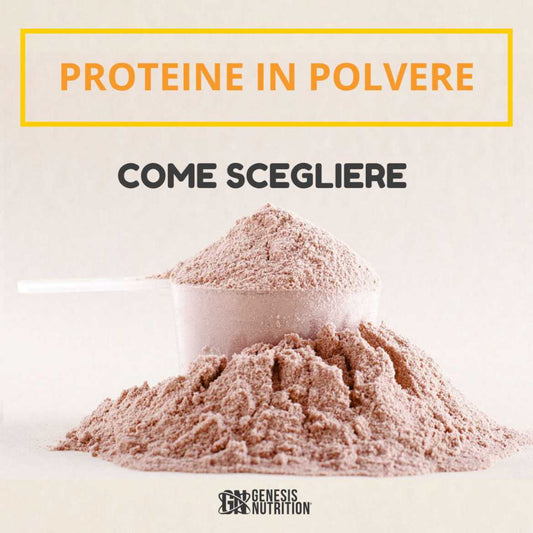 Proteine in polvere quale scegliere e quando assumerle?