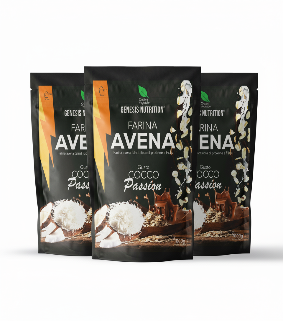Farina Avena aromatizzata istant genesis nutrition