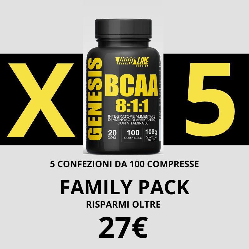 Bcaa compresse 811 Aminoacidi Genesis