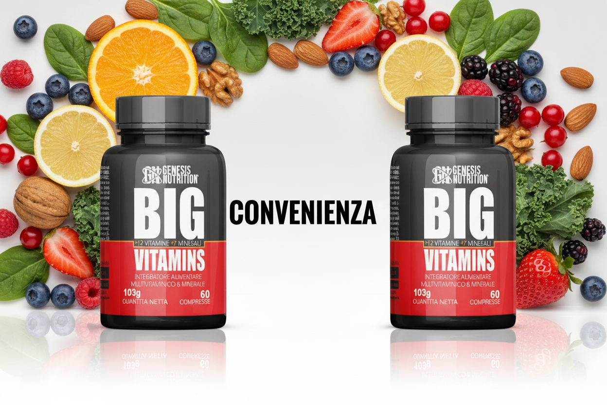 Big Vitamins multivitaminico e minerali