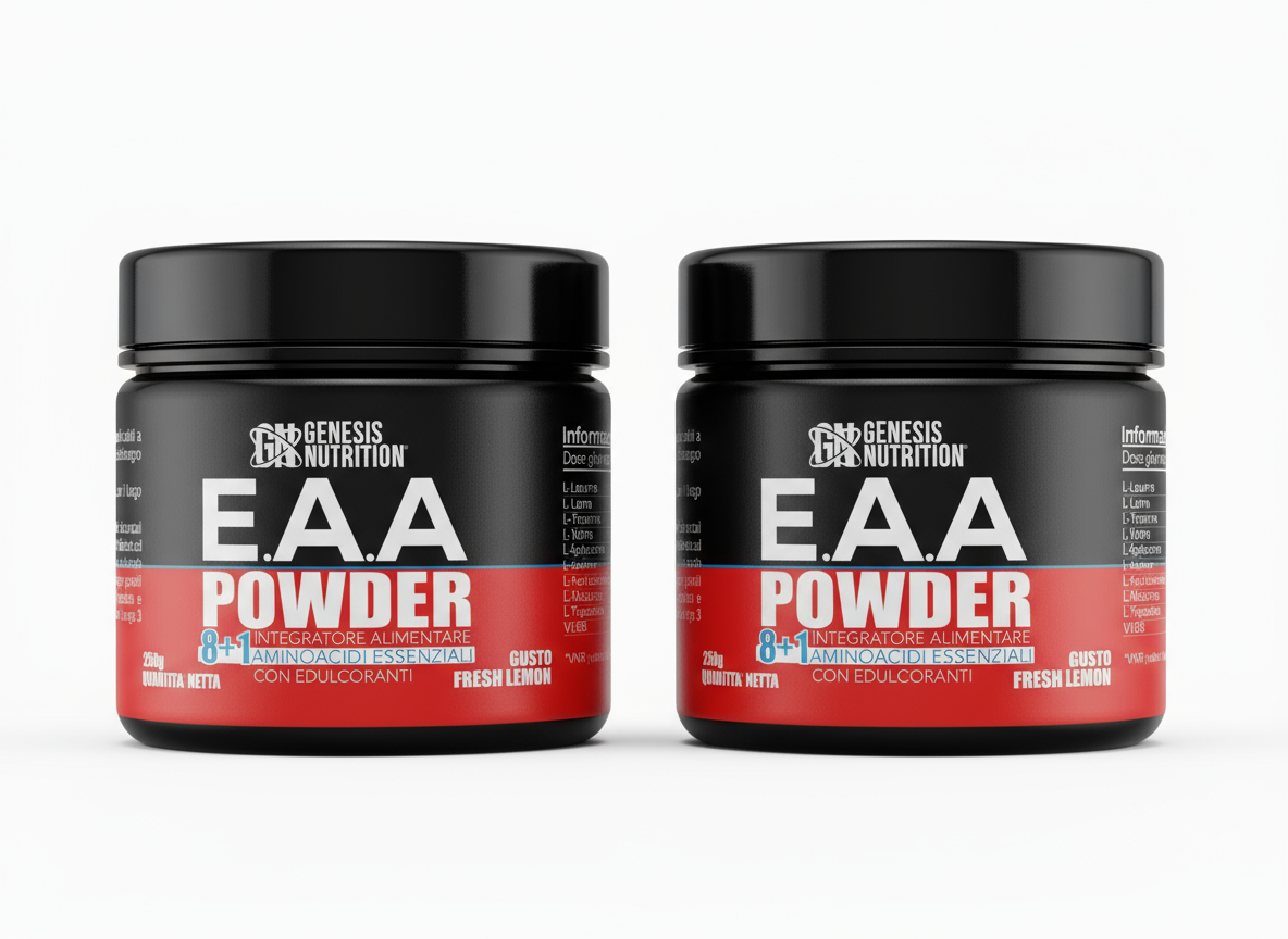 EAA aminoacidi essenziali in polvere 250g - Genesis Nutrition