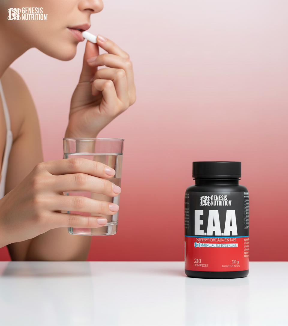 EAA aminoacidi essenziali in compresse - Genesis Nutrition