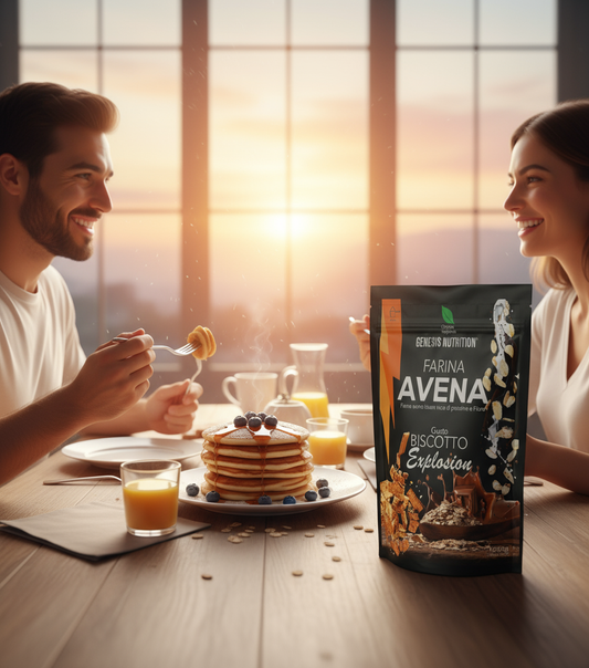 Farina Avena aromatizzata istant genesis nutrition