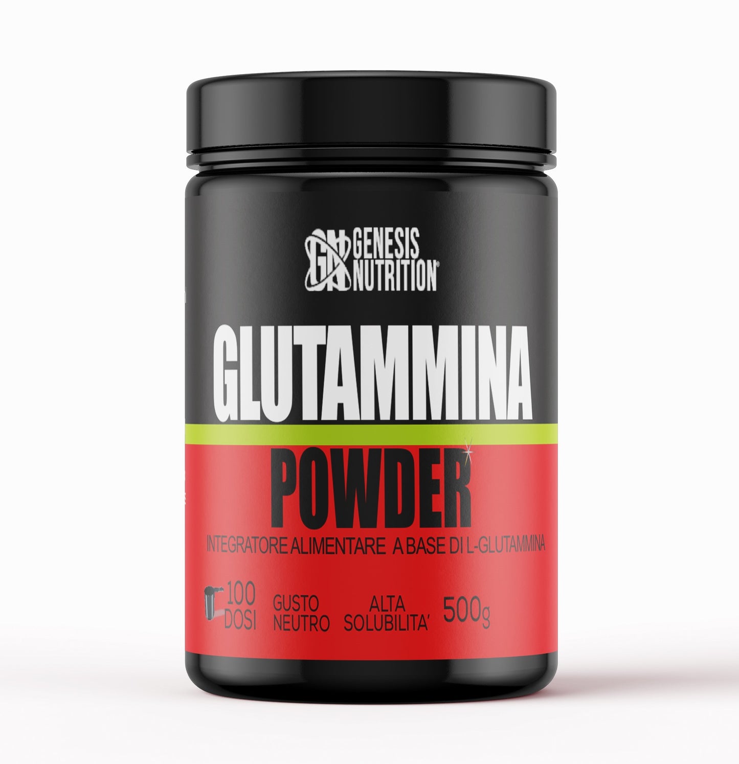 Glutammina in polvere Genesis Nutrition