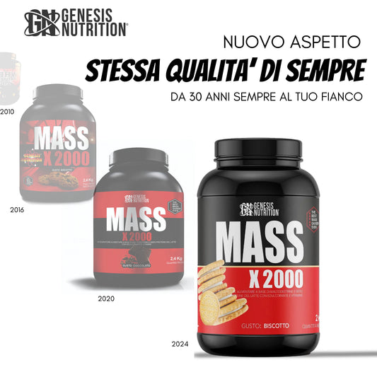Mass x 2000 Mass gainer Genesis