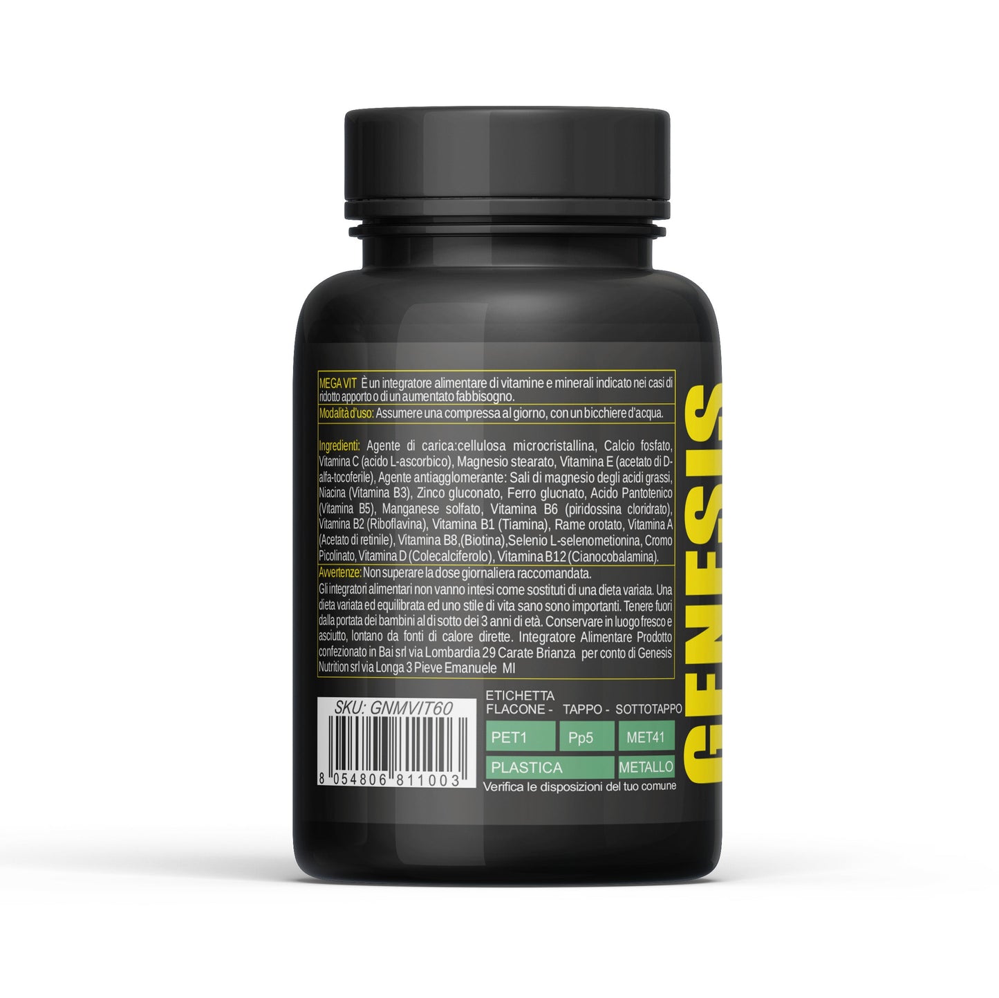 Mega Vit genesis (multivitaminico e minerale)