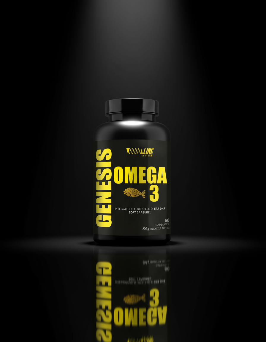 Omega 3 1000mg - 60 Capsule EPA DHA Olio di Pesce | Genesis Nutrition