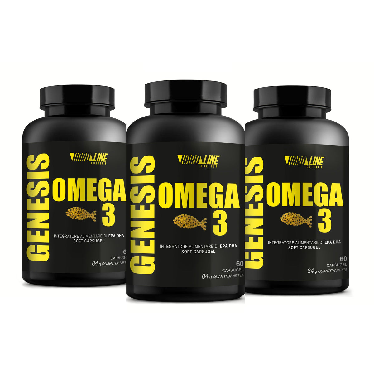 Omega 3 1000mg EPA DHA olio di pesce - Genesis Nutrition