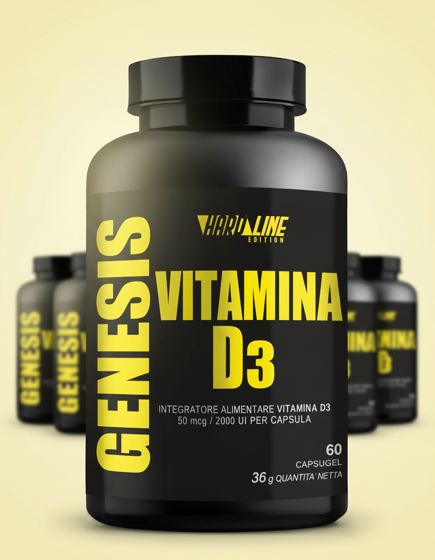 Vitamina D3 2000 UI - 90 Compresse Colecalciferolo | Genesis Nutrition