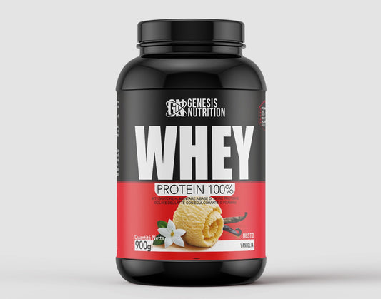 Whey Protein 100% proteine isolate del siero di latte