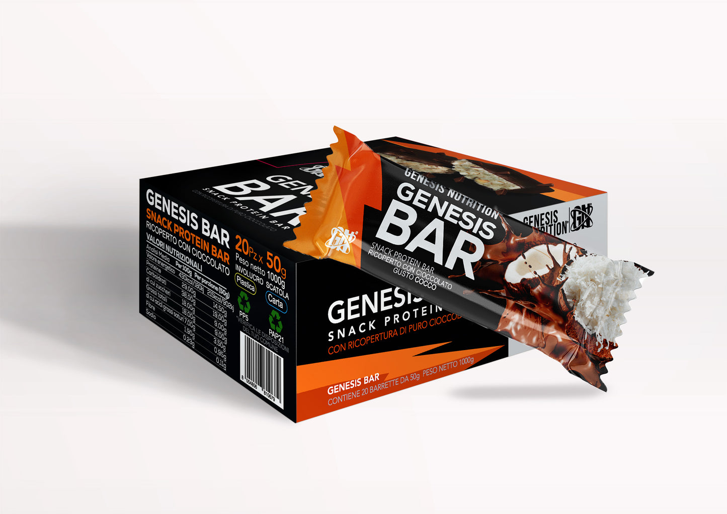 Barretta proteica Genesis Bar 50g