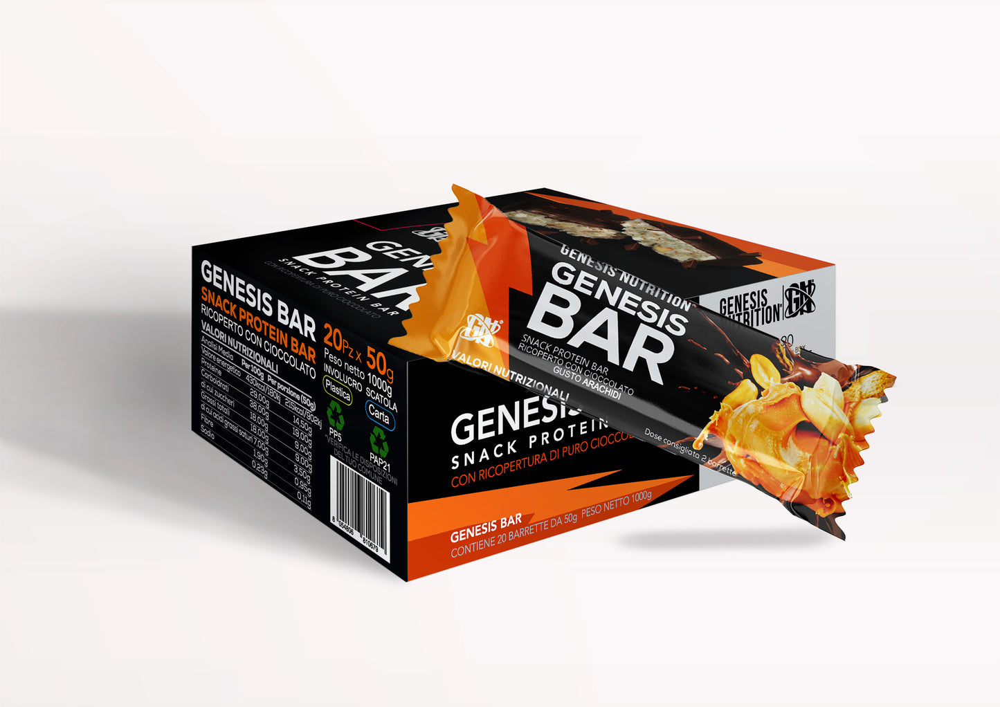 Barretta proteica Genesis Bar 50g