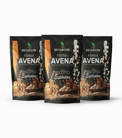 Farina Avena aromatizzata istant genesis nutrition