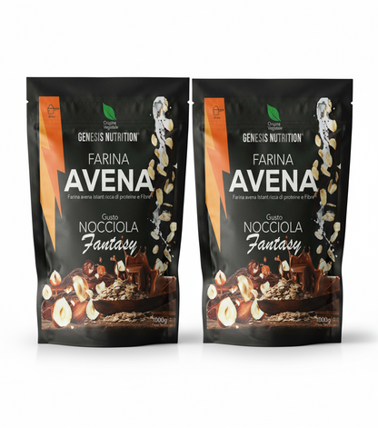 Farina Avena aromatizzata istant genesis nutrition