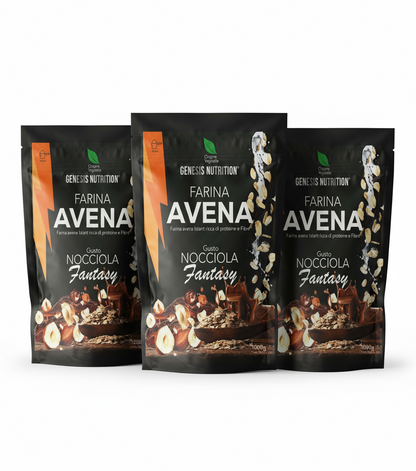 Farina Avena aromatizzata istant genesis nutrition