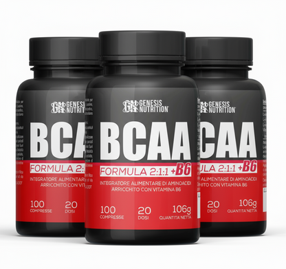 BCAA Aminoacidi Ramificati 100 Compresse 2:1:1