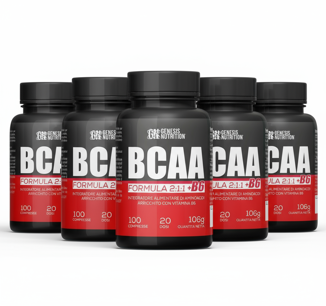 BCAA Aminoacidi Ramificati 100 Compresse 2:1:1