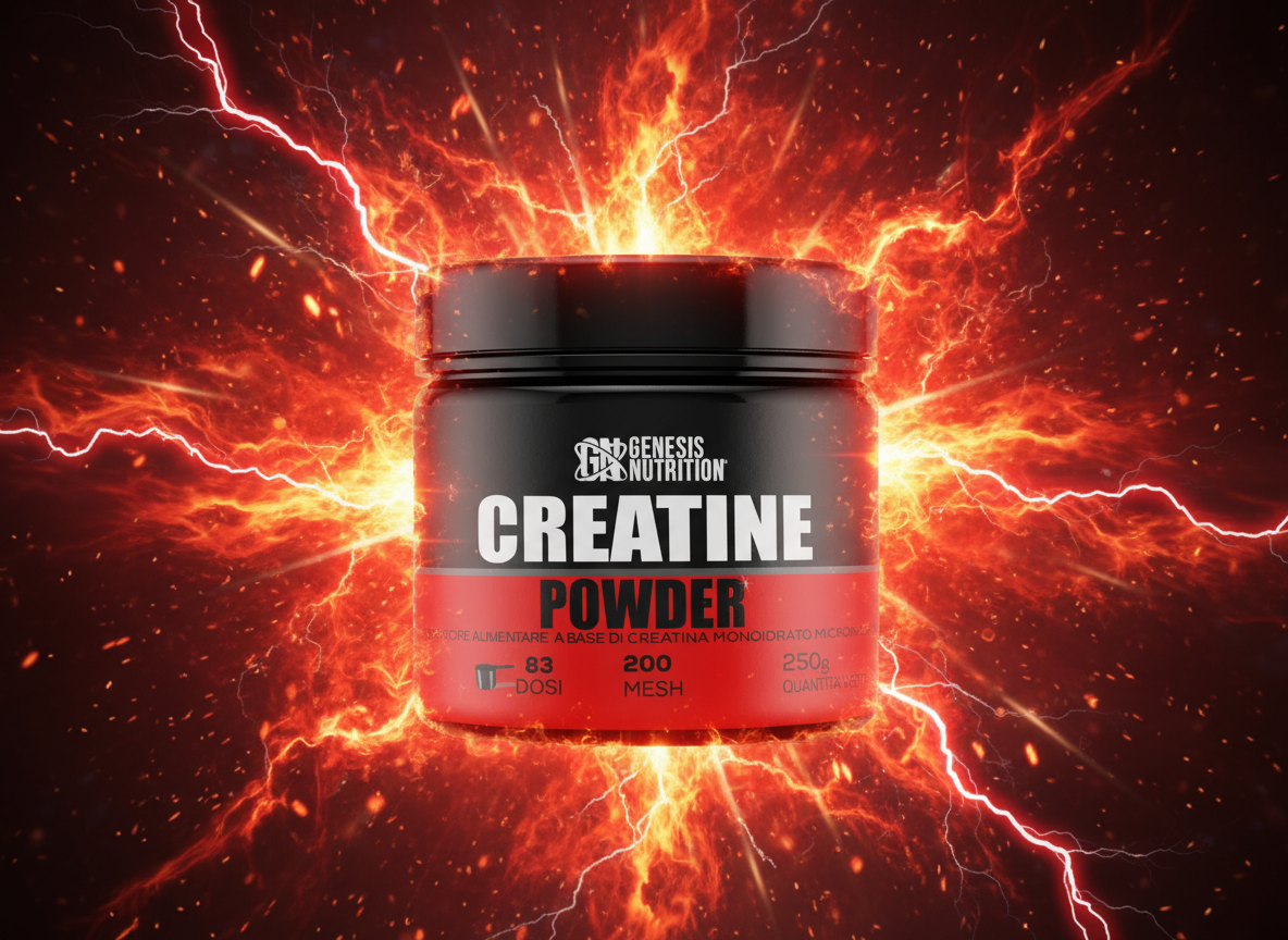 Creatina Monoidrato Micronizzata in Polvere 200 Mesh