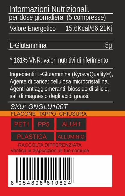 Glutammina Compresse