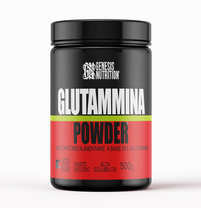 Glutammina in polvere Genesis Nutrition