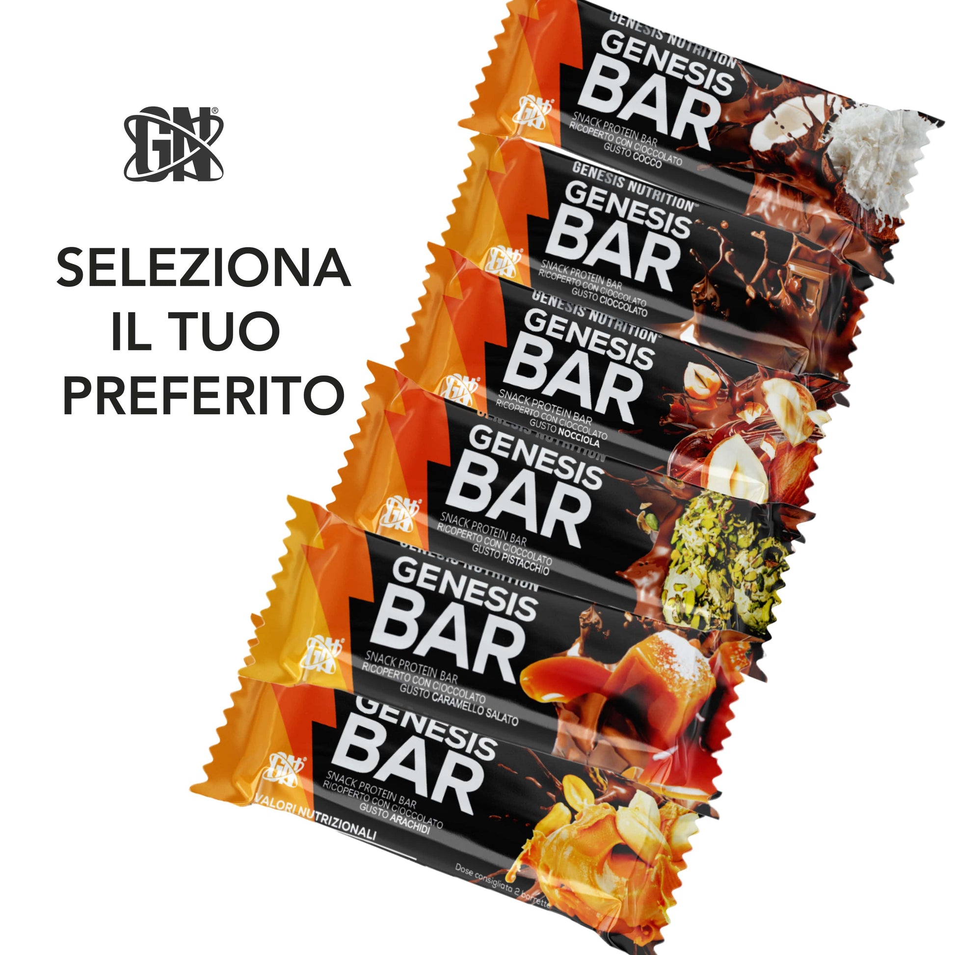 selezione mix barrette tutti gusti