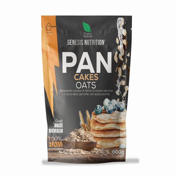 Pancake proteici Genesis Nutrition per colazione sportiva