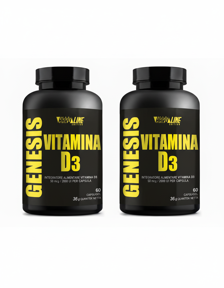 Vitamina D3 2000 UI - 90 Compresse Colecalciferolo | Genesis Nutrition