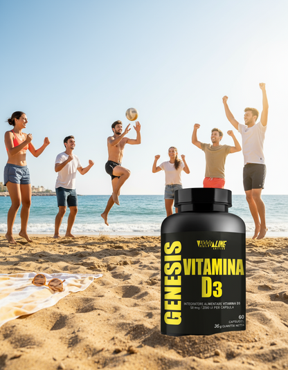 Vitamina D3 2000 UI - 90 Compresse Colecalciferolo | Genesis Nutrition