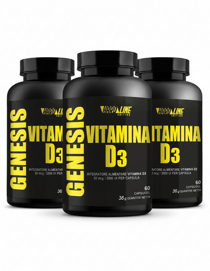 Vitamina D3 2000 UI - 90 Compresse Colecalciferolo | Genesis Nutrition