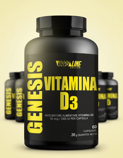 Vitamina D3 2000 UI - 90 Compresse Colecalciferolo | Genesis Nutrition
