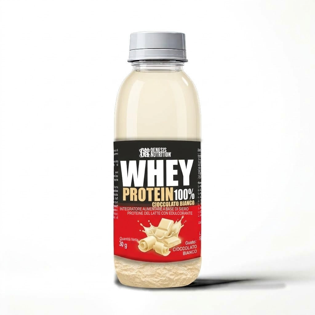 Whey Protein monodose 30g gusto cioccolato bianco - Genesis Nutrition