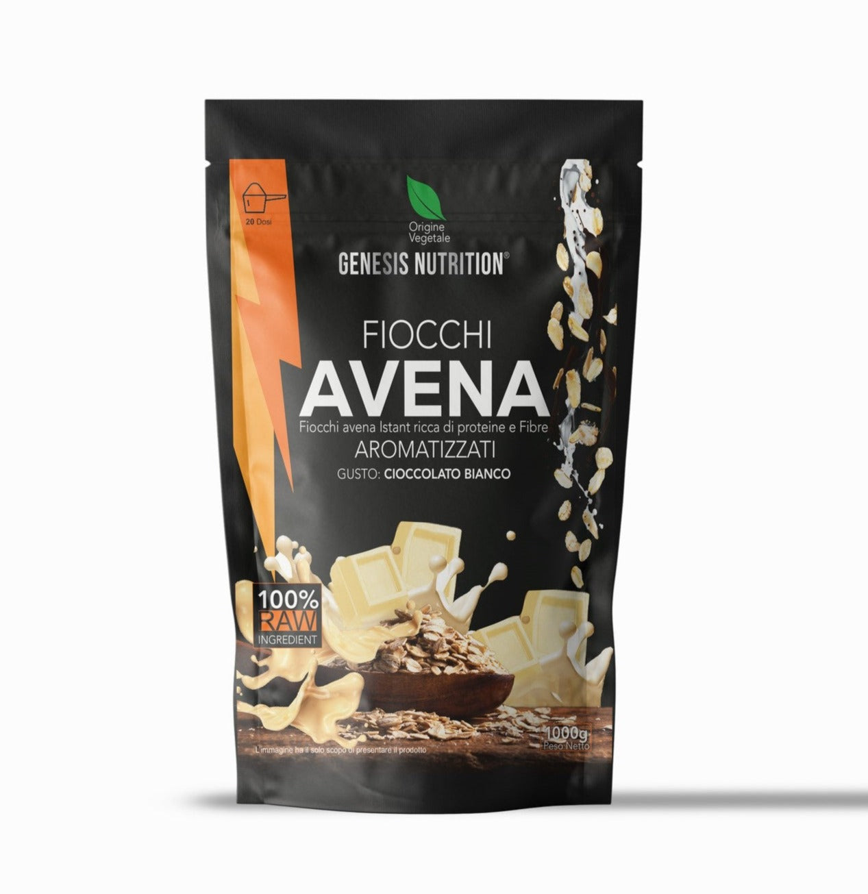 fiocchi avena cioccolato bianco genesis