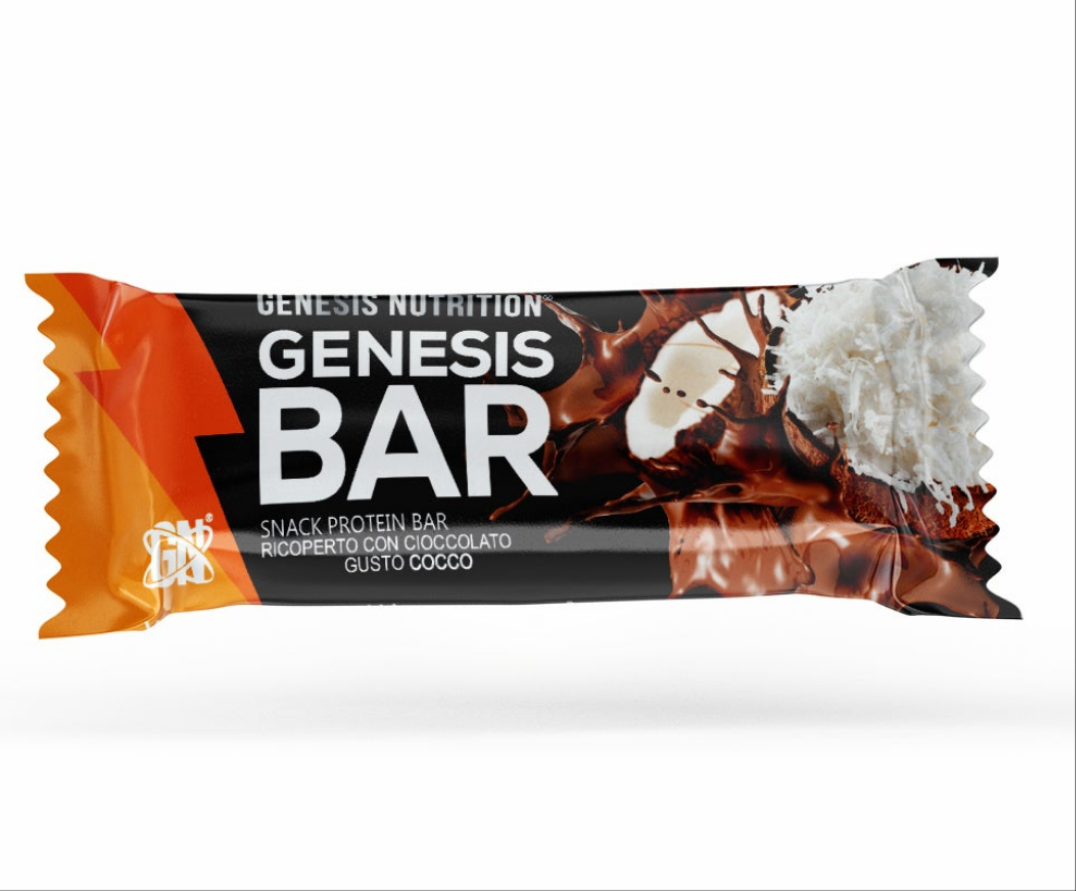 barretta proteica 50g genesis  cocco