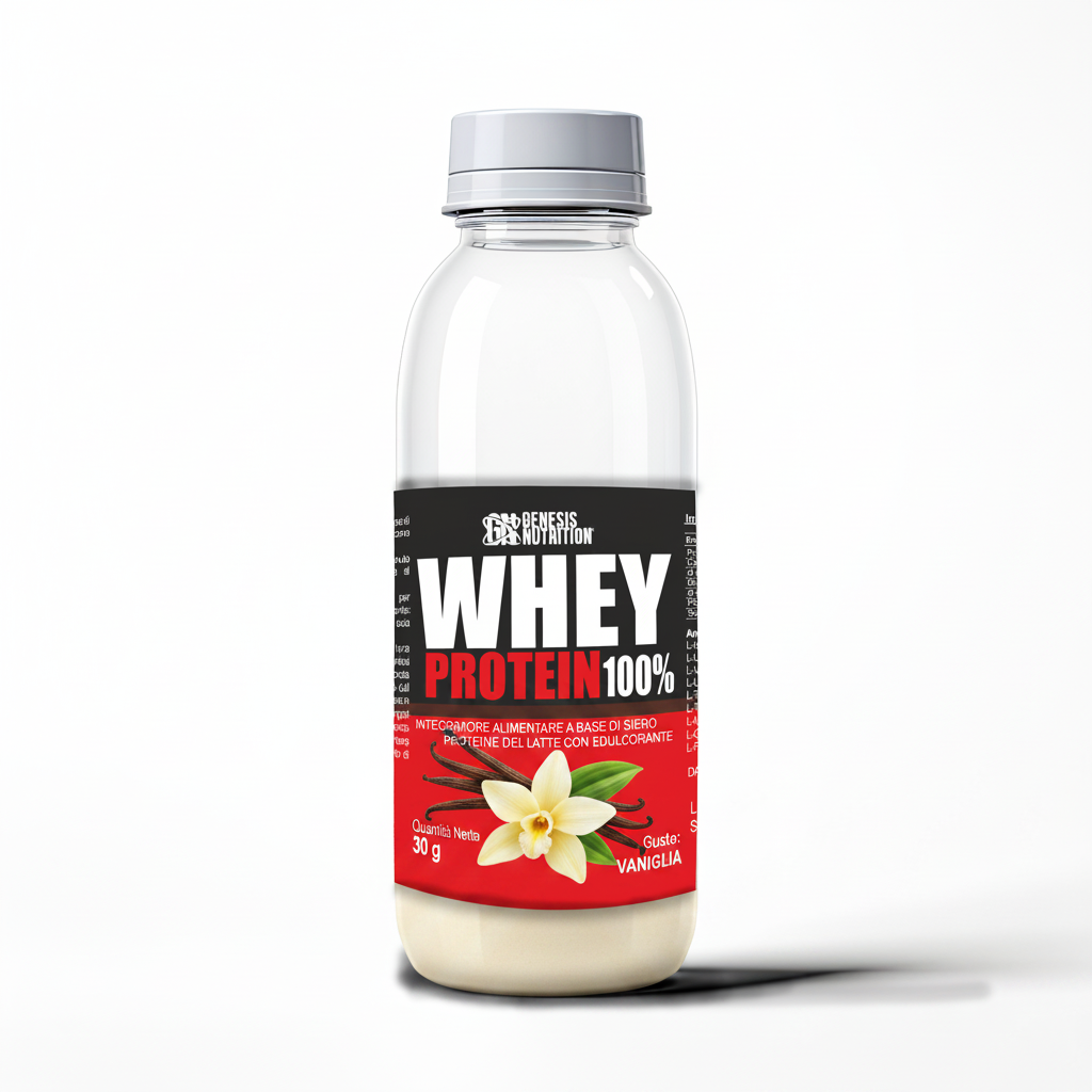 Whey protein 100% proteine del siero del latte 1 porzione