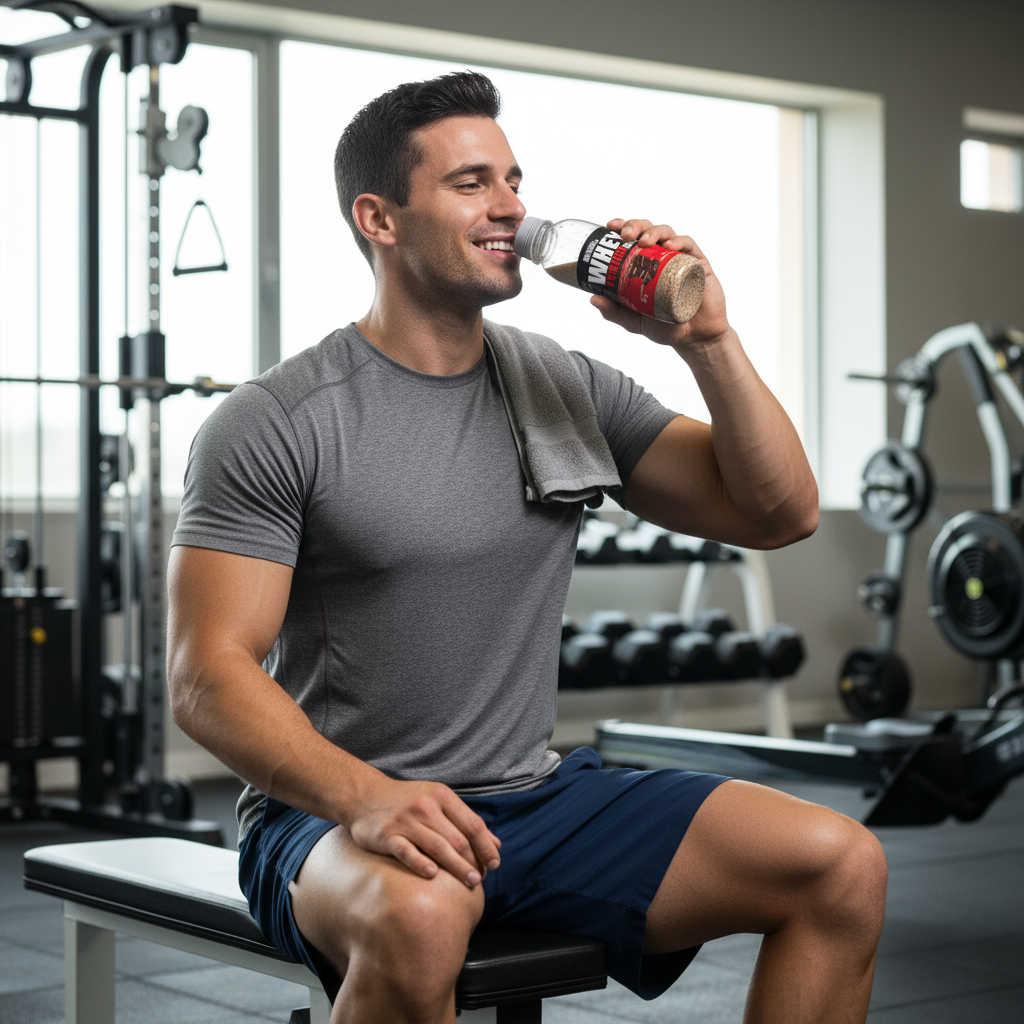 Whey protein 100% proteine del siero del latte 1 porzione