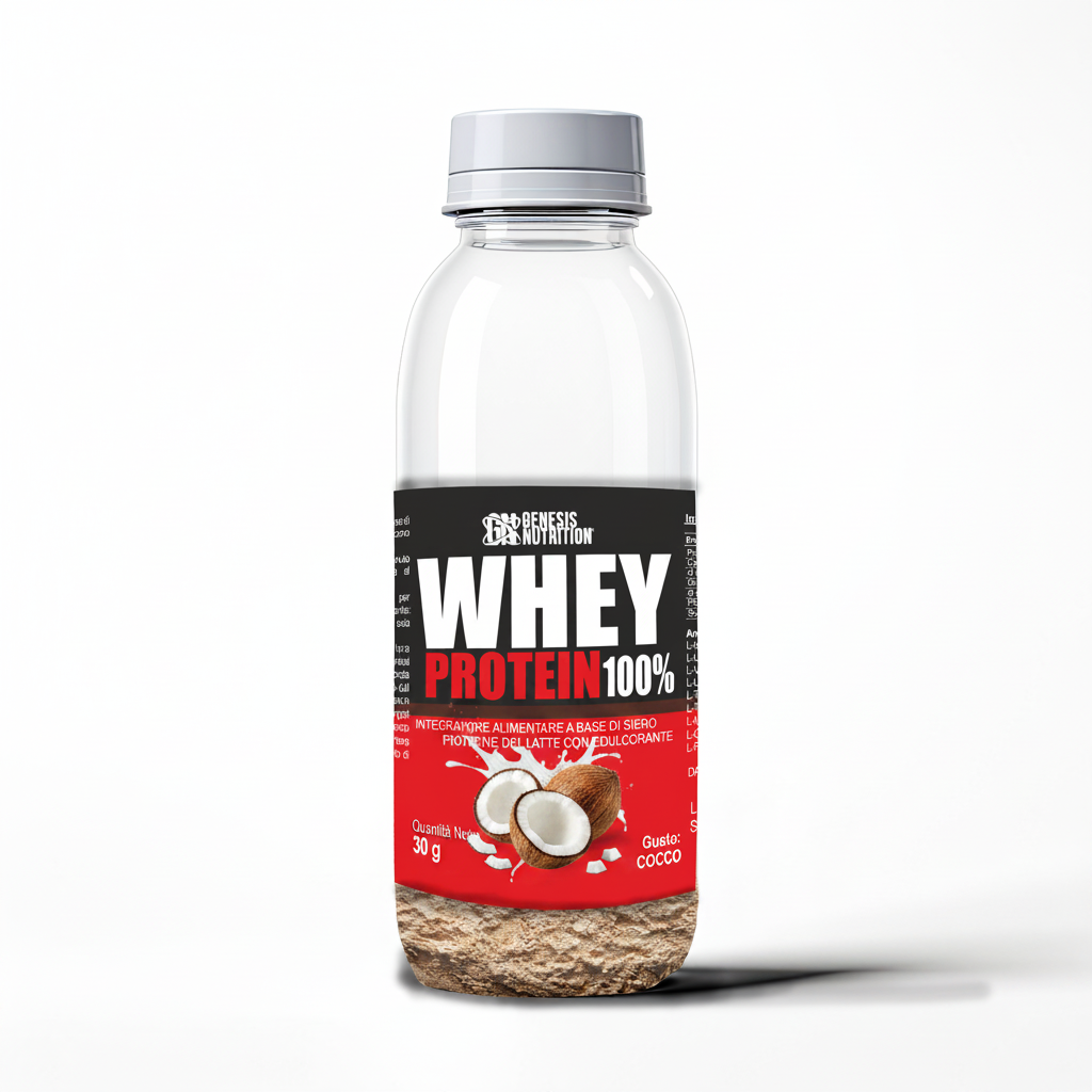 Whey protein 100% proteine del siero del latte 1 porzione