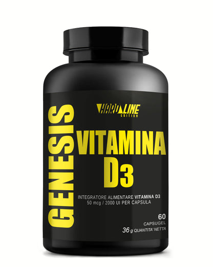 Vitamina D3 2000 UI - 90 Compresse Colecalciferolo | Genesis Nutrition