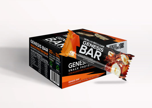 scatola genesis bar barrette proteiche nocciola