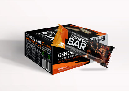 scatola da 20 pz barrette proteiche cioccolato genesis bar