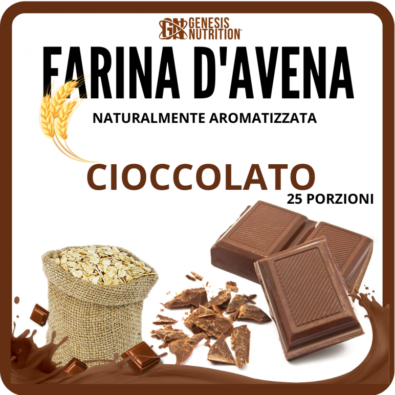 Body Nutrition Supplements - Farina d'Avena Choco Bueno - 1 kg, Farine